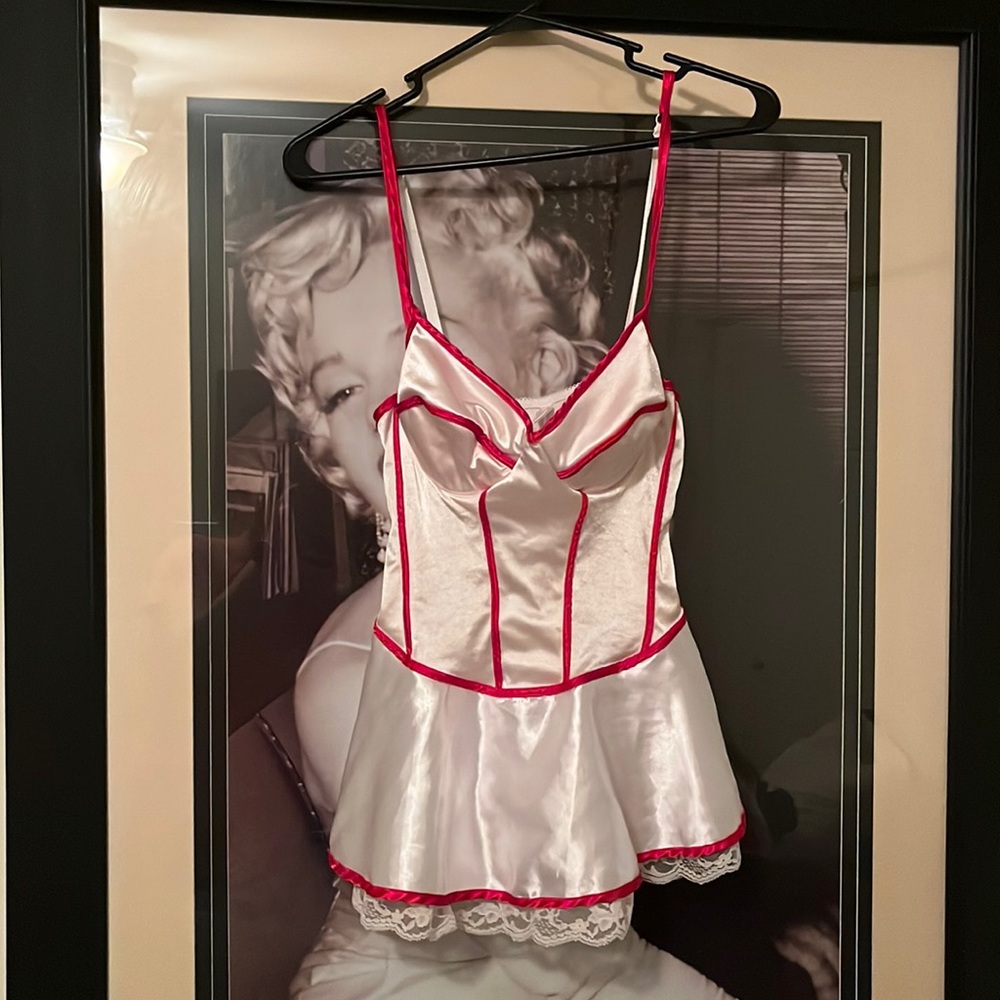 Sexy nurse lingerie Halloween costume